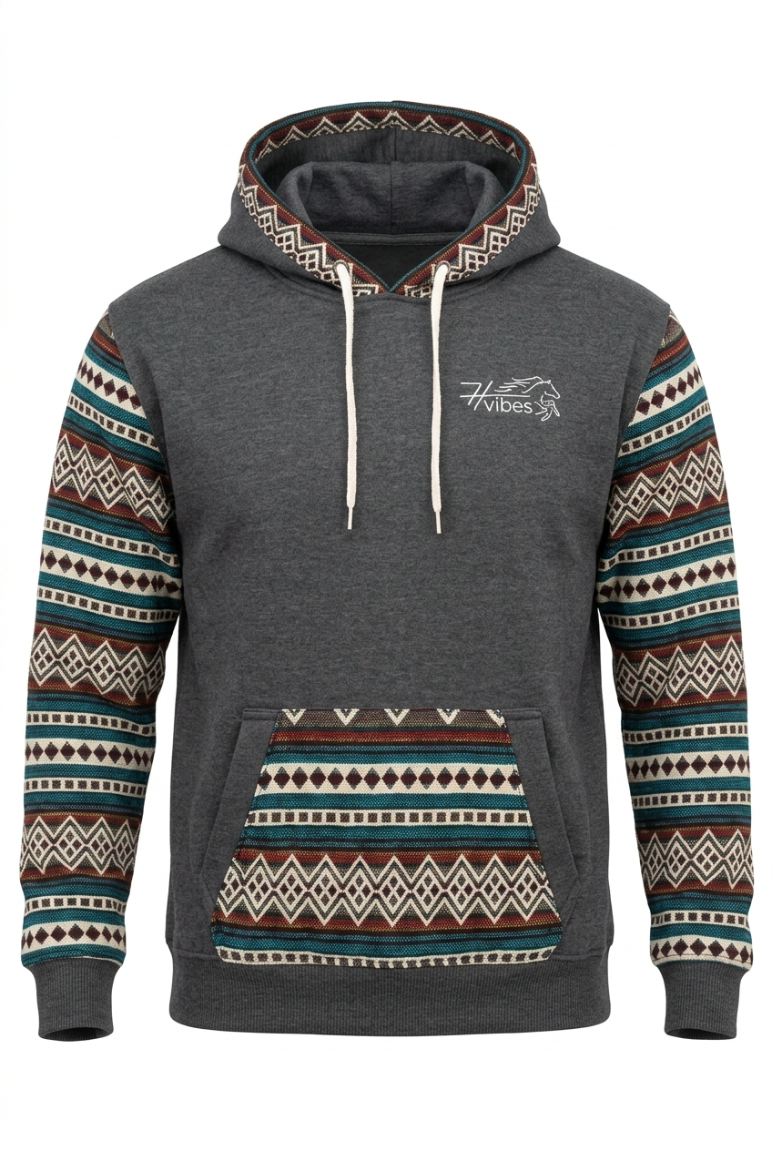Hoodie West gris foncé 3