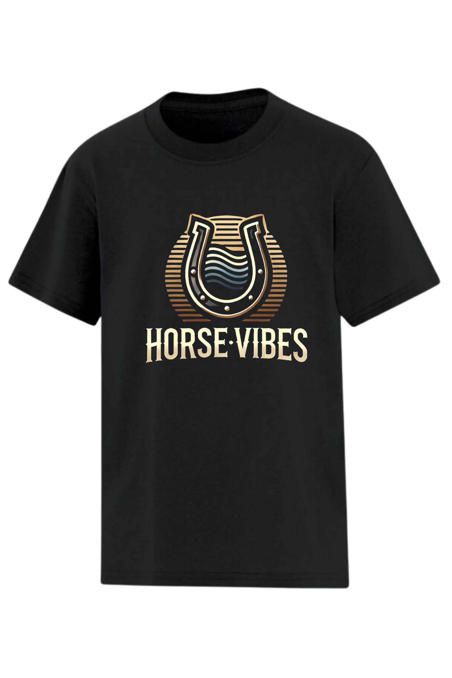 Black short-sleeved t-shirt (child)