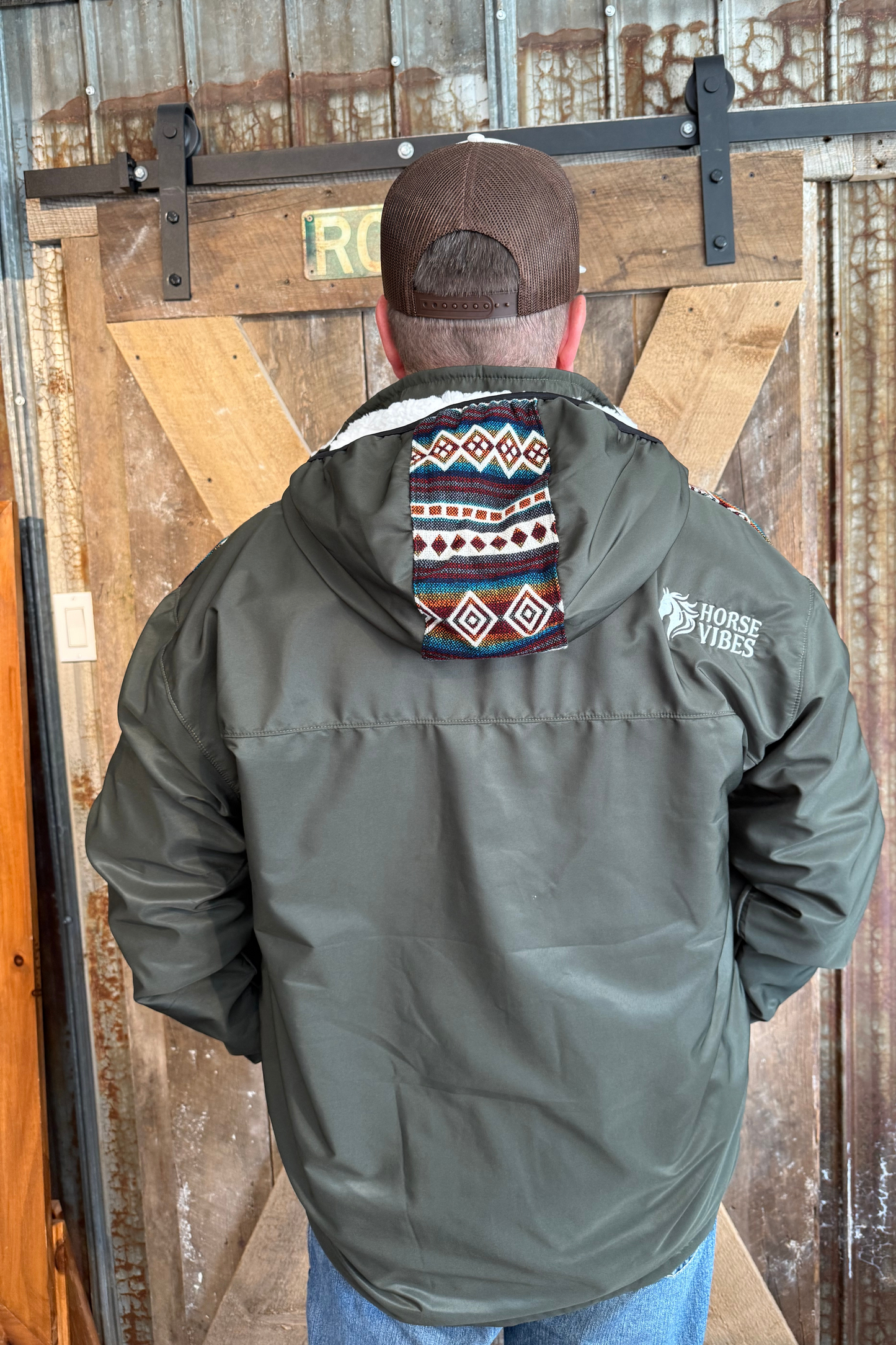Manteau West unisexe kaki 1