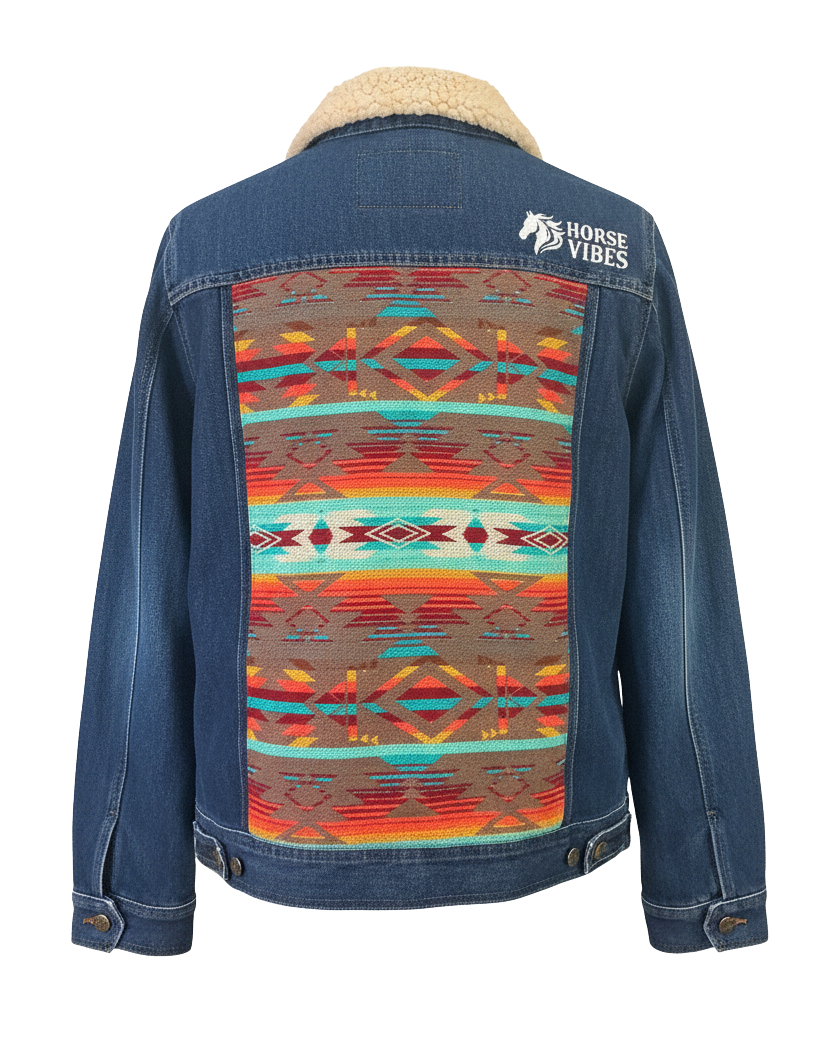 Manteau en jeans unisexe 13
