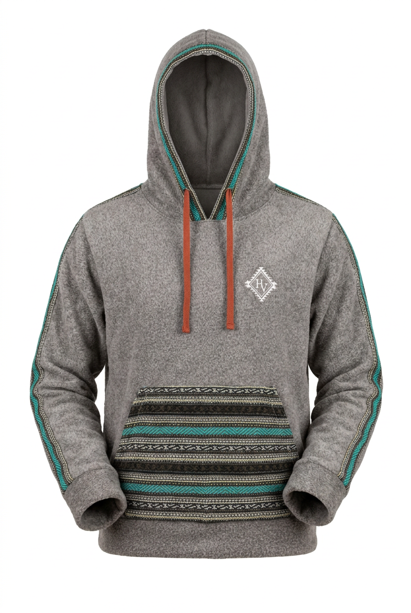 Polar West avec capuche gris 27