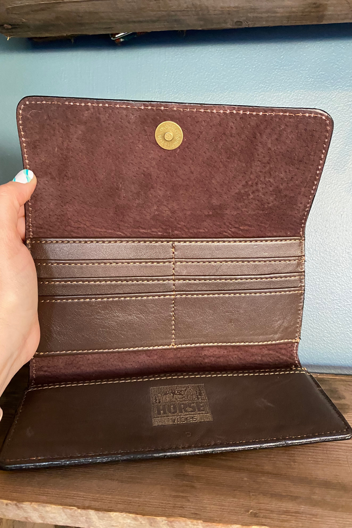 Red shoulder bag