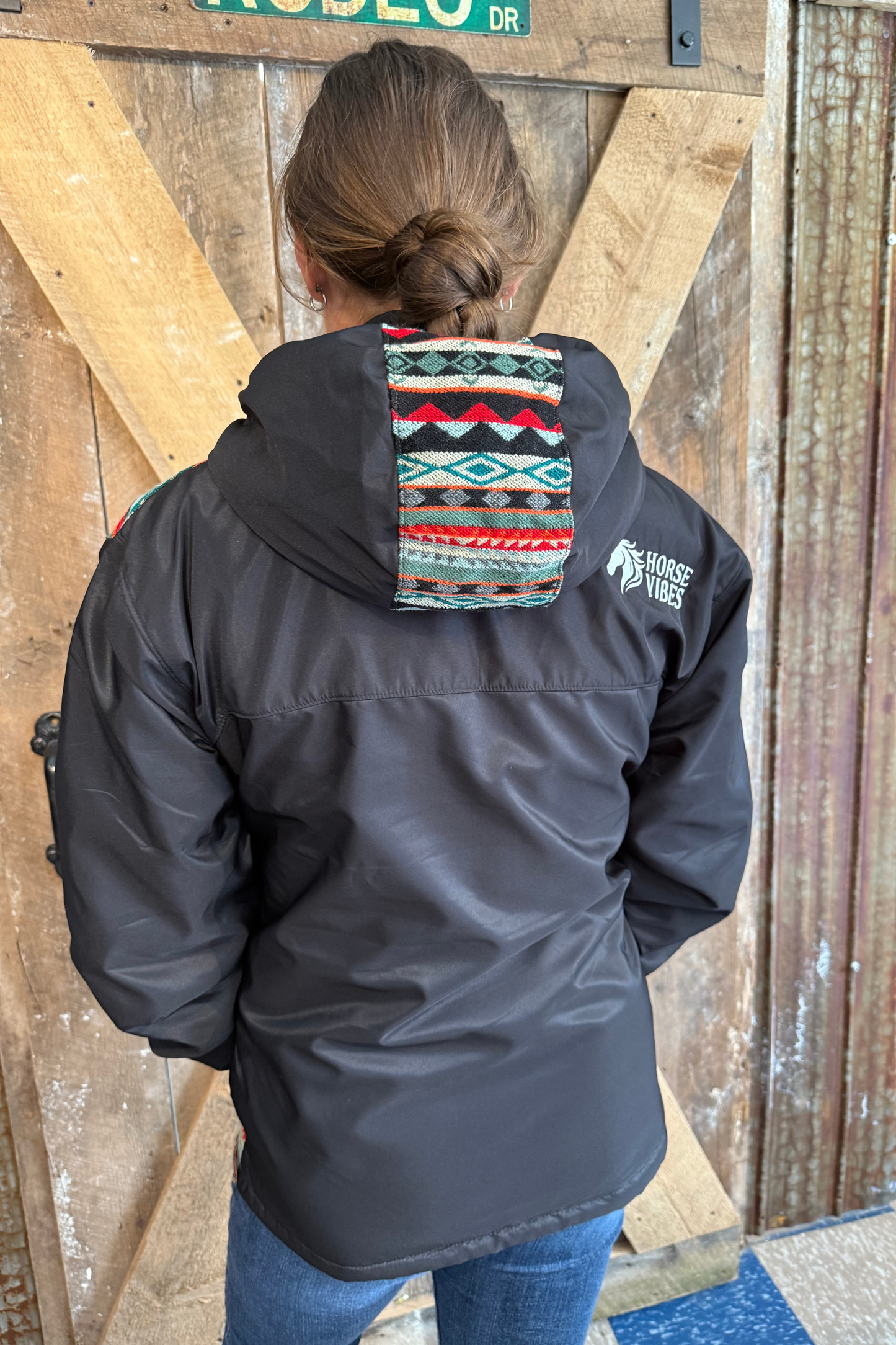 Manteau West unisexe noir 2