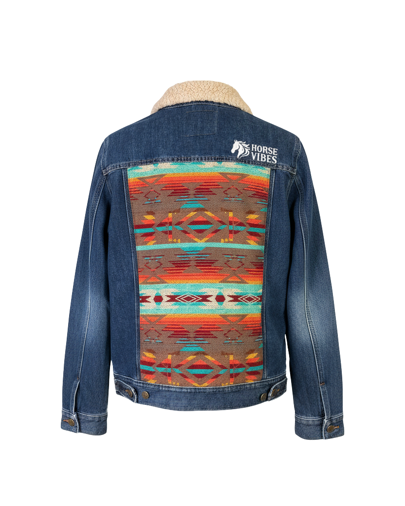 Manteau en jean unisexe 2