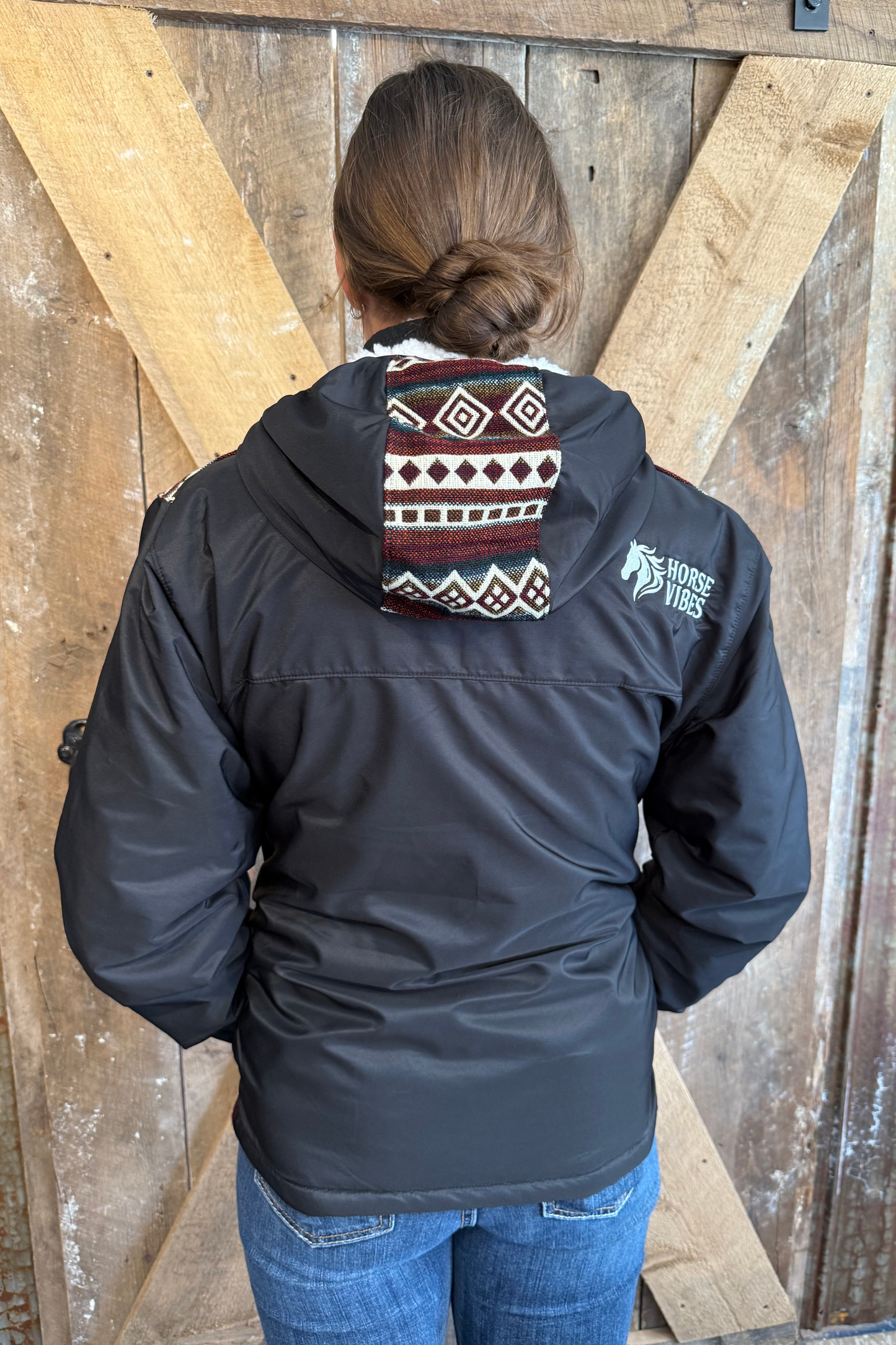 Manteau West unisexe noir 3