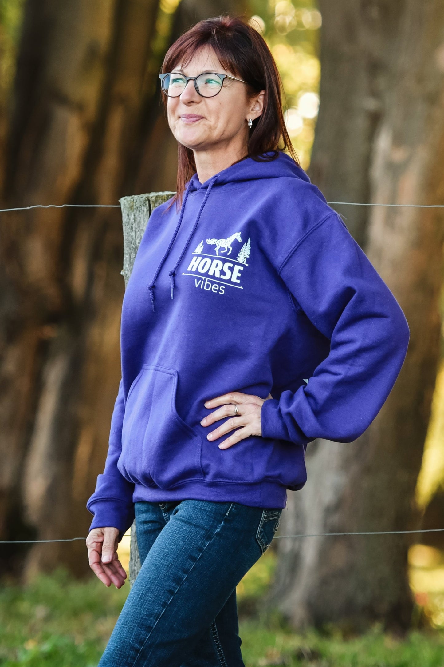 Blue Hoodie Sweatshirt (adult)