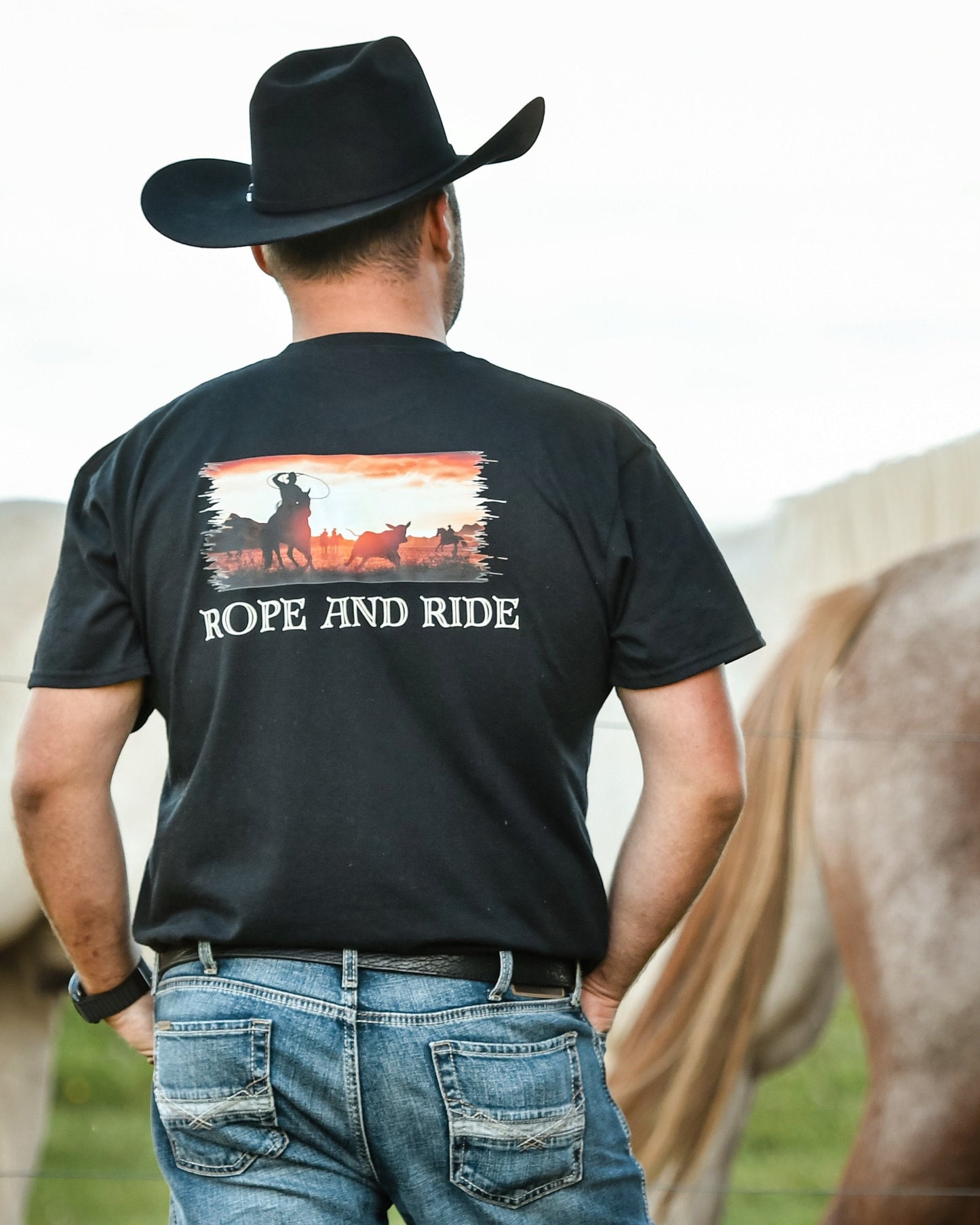 T-shirt Rope and Ride