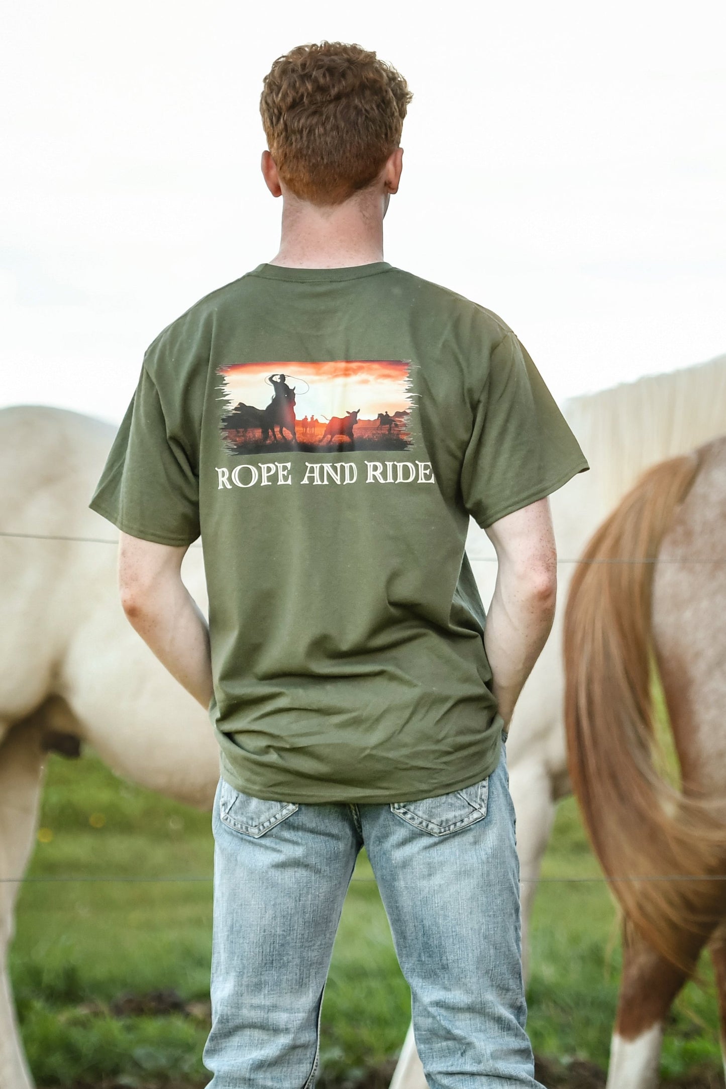 Short-sleeved sweater Khaki (adult)