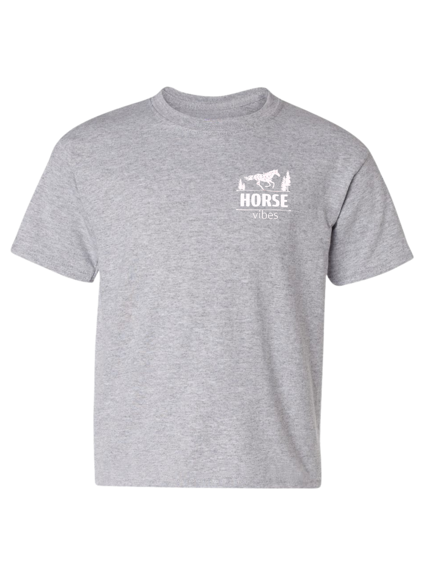 Black short-sleeved t-shirt (child)
