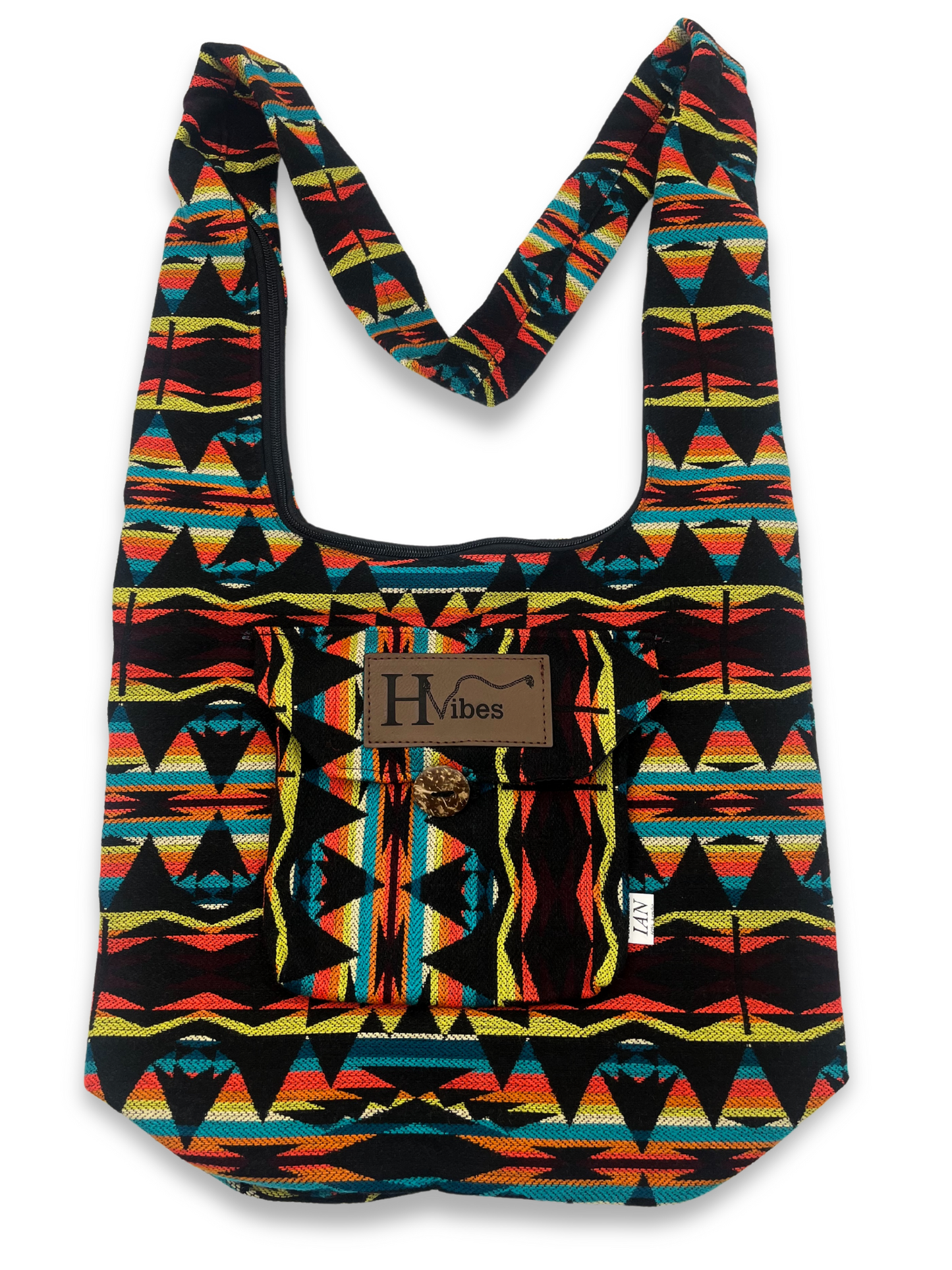 Black shoulder bag
