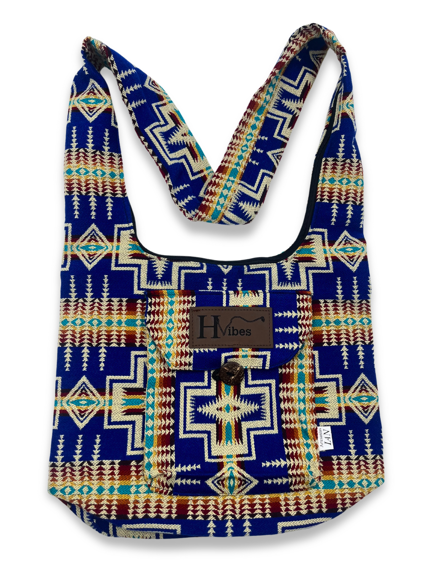 Sac bandoulière bleu