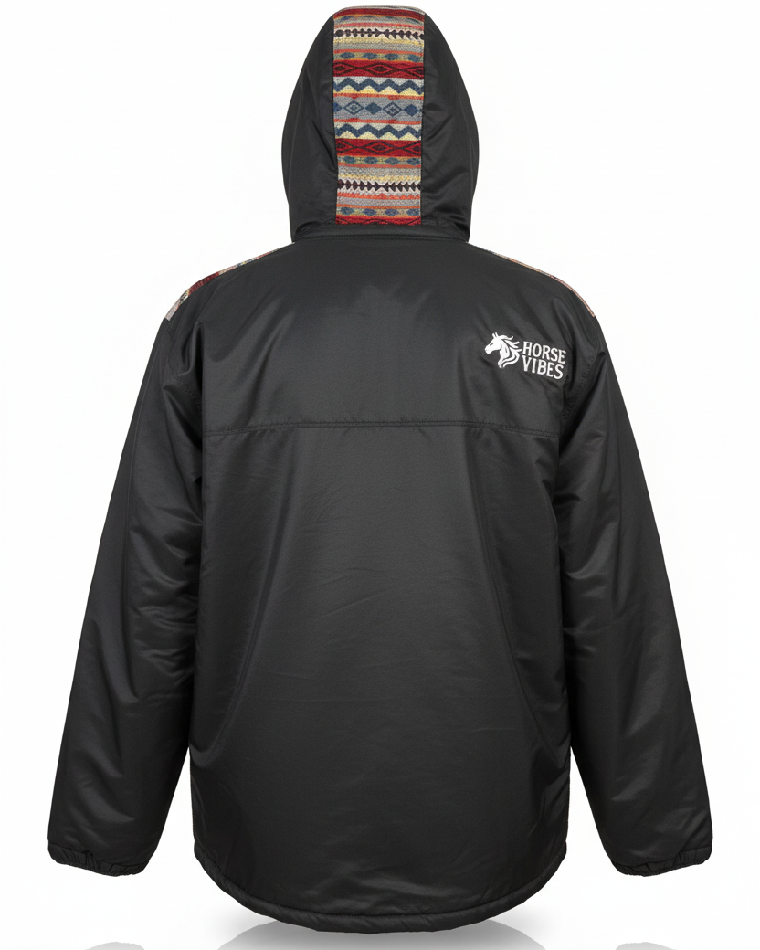 Manteau West unisexe noir 4