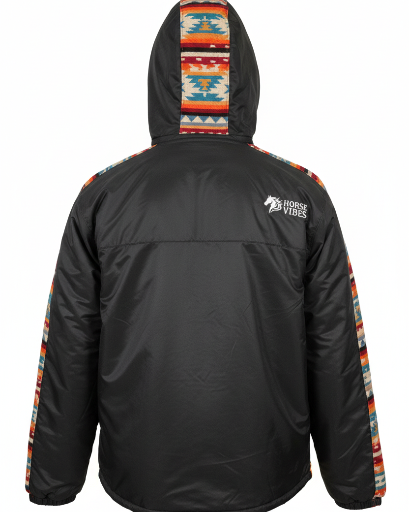 Manteau West unisexe noir 1