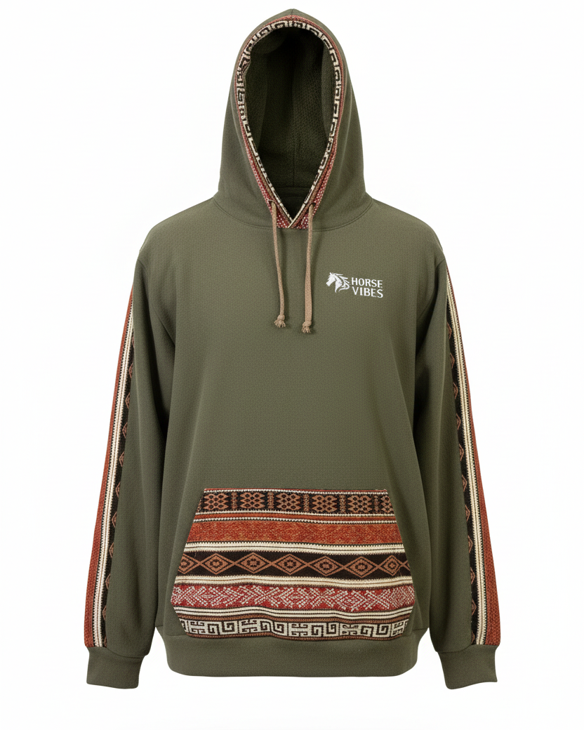 Polar West khaki hood 2