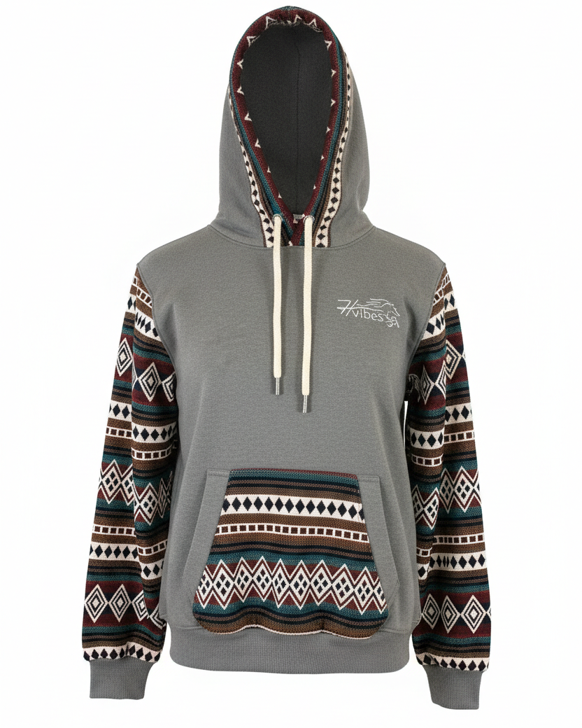 Hoodie West gris pâle 3