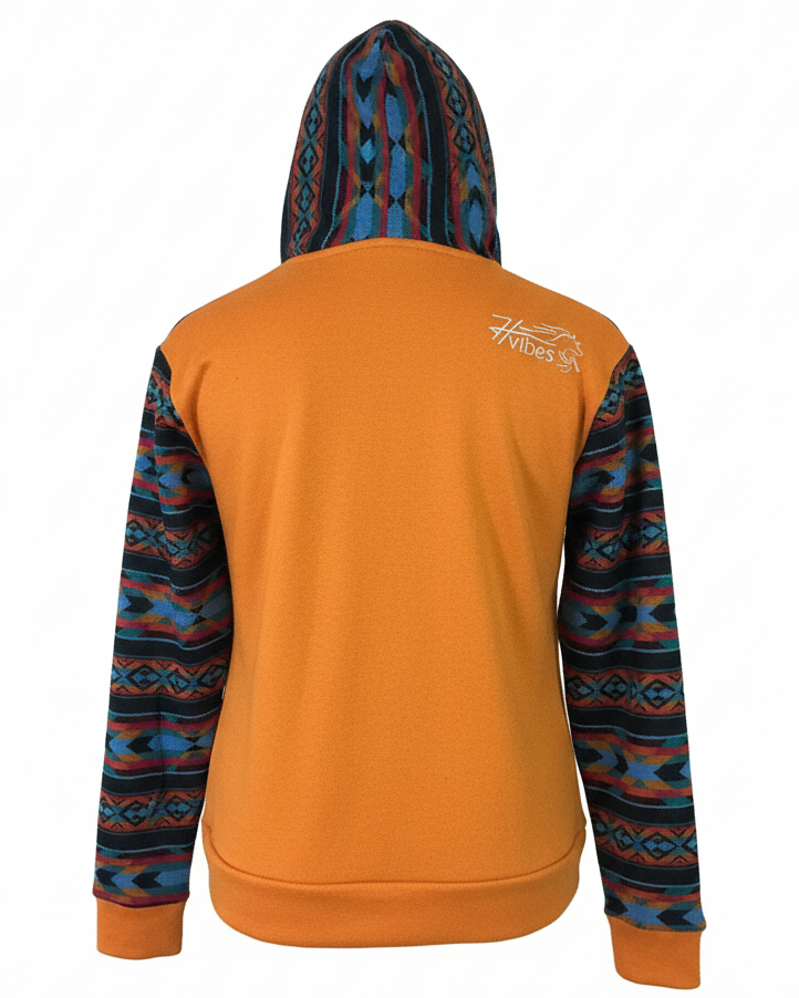 West cotton with white zip