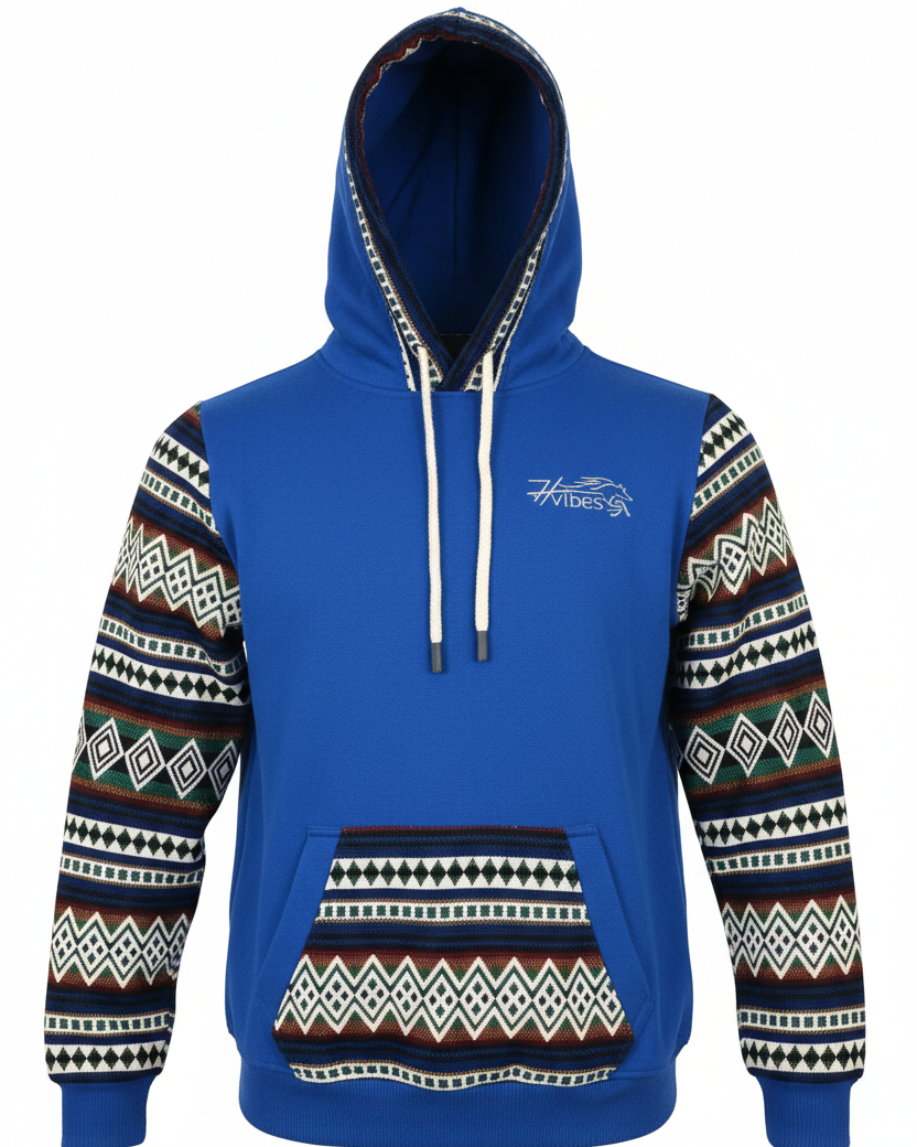 Hoodie West bleu 6