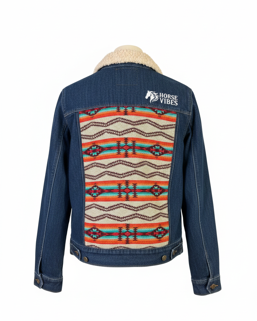 Manteau en jean unisexe 10