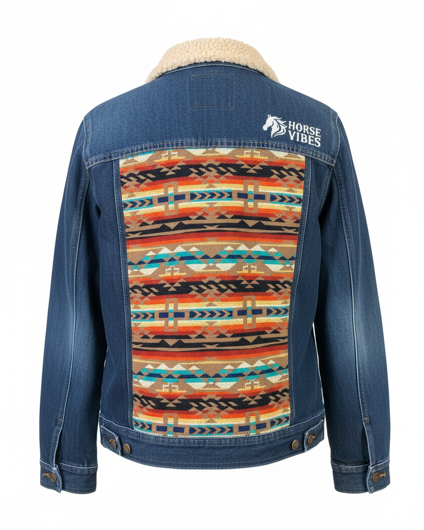 Manteau en jean unisexe 18