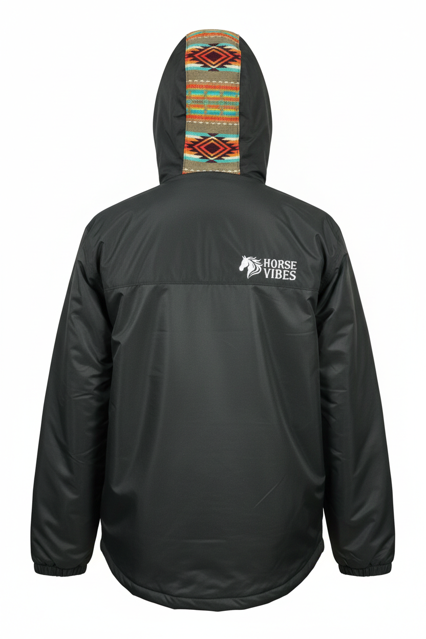 Manteau West unisexe noir 7