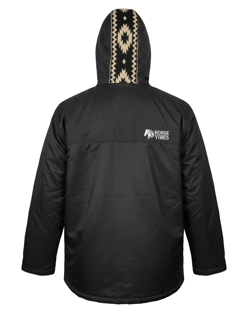Manteau West unisexe noir 9