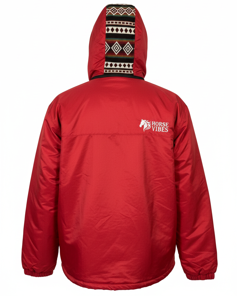 Manteau West unisexe rouge 9