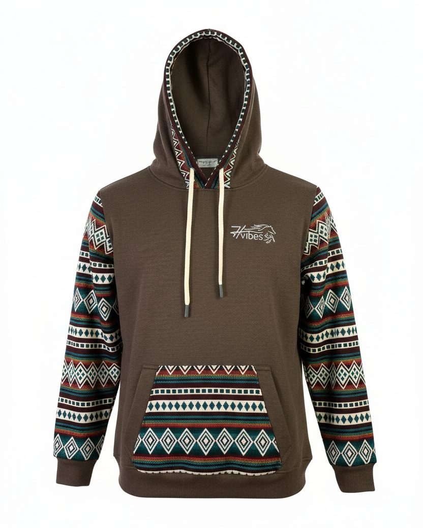 Hoodie West brun 1