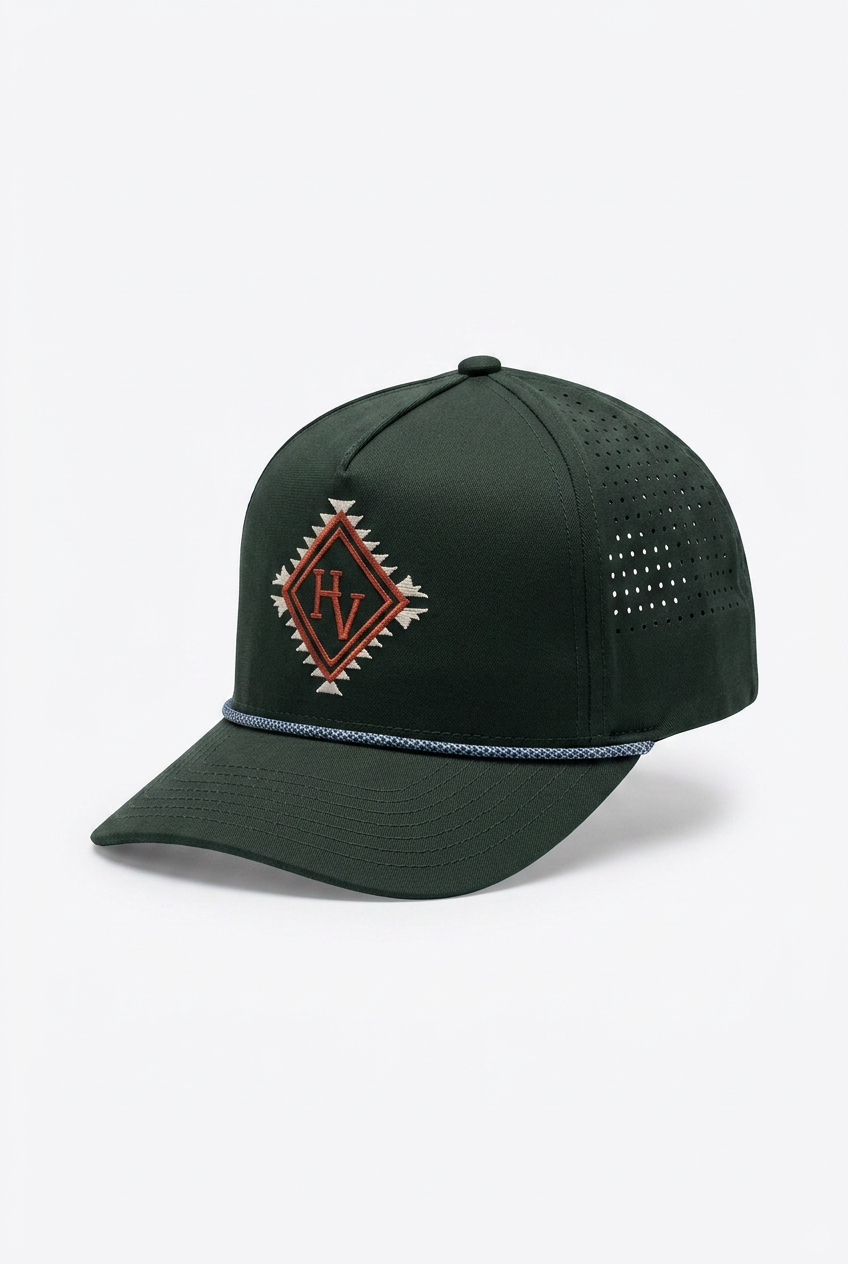 Casquette Hv brodée couleur