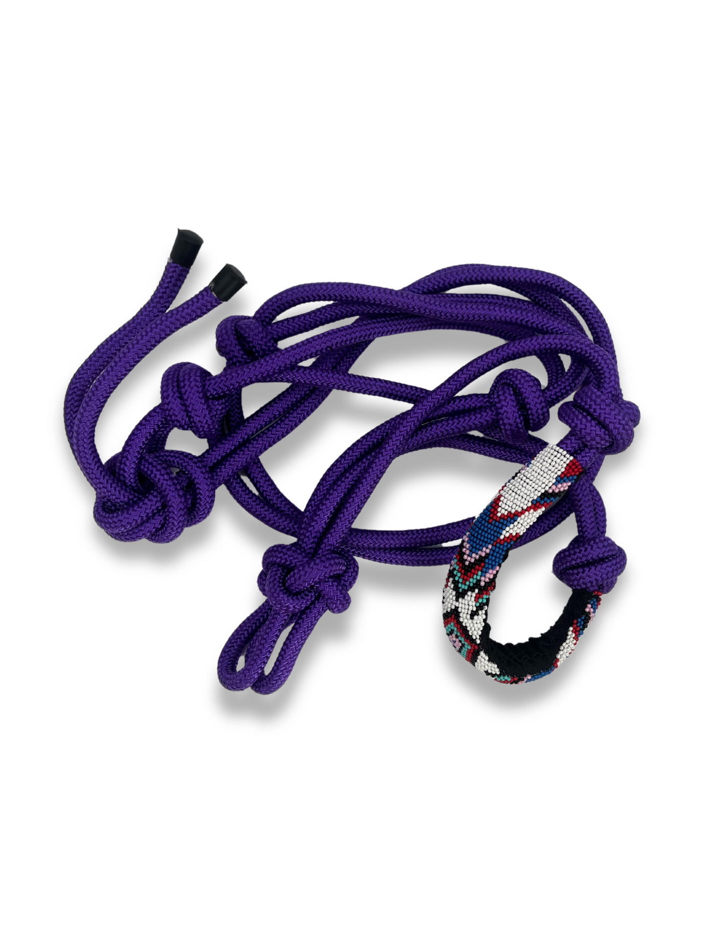 Licou d'équitation mauve