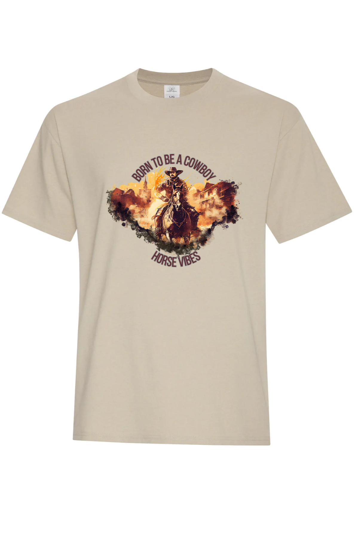 T-shirt born to be a cowboy