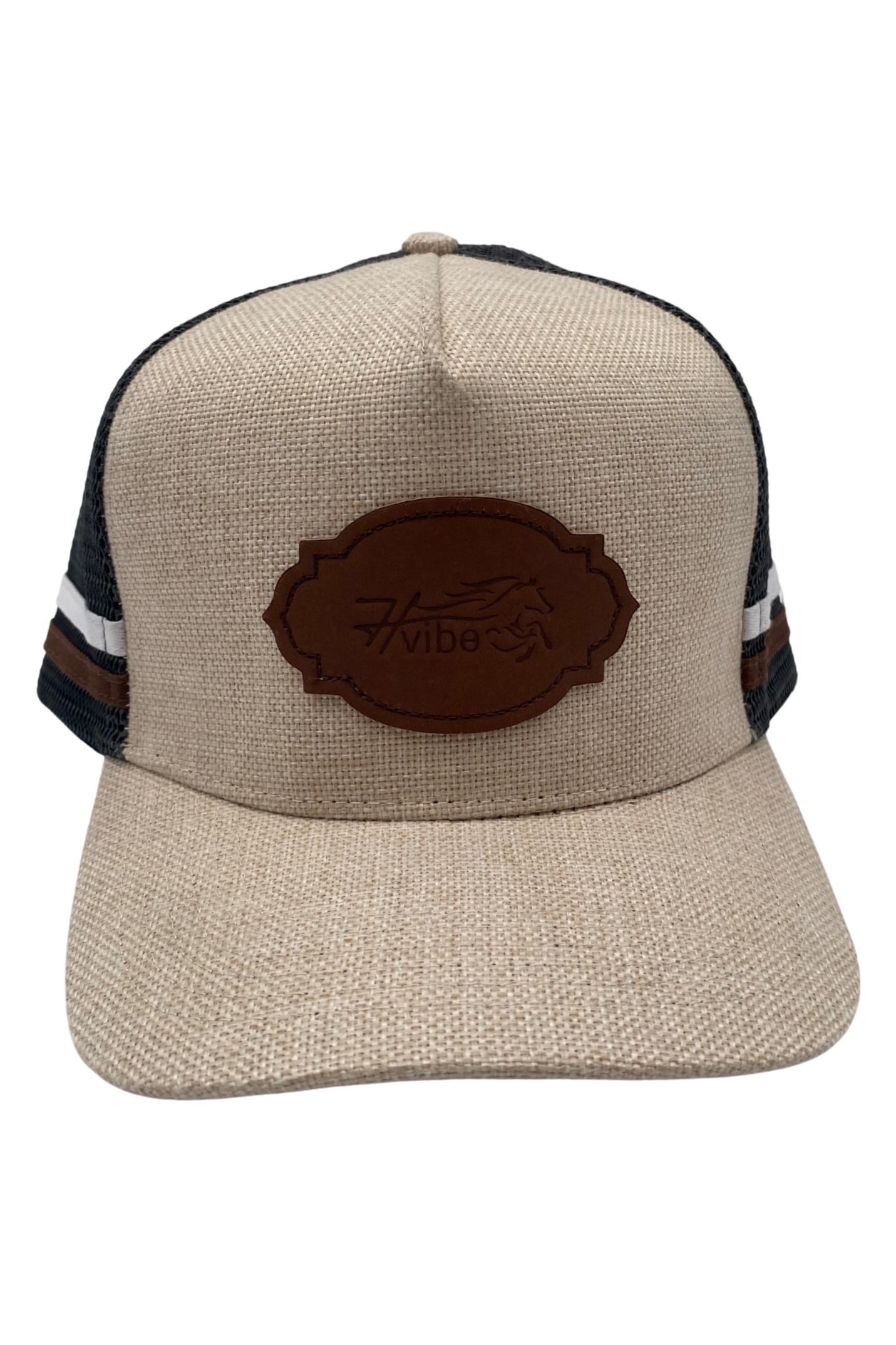 Casquette trucker hat brune