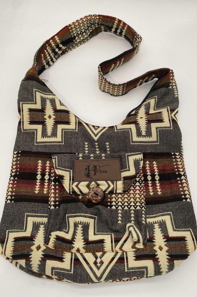 Aztec turquoise shoulder bag