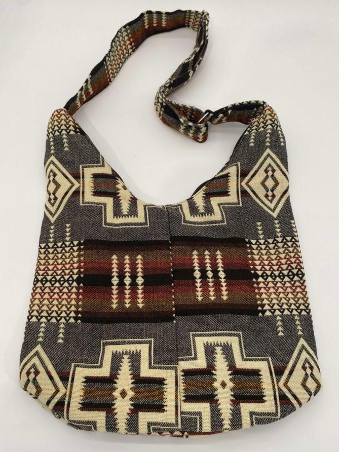 Aztec turquoise shoulder bag