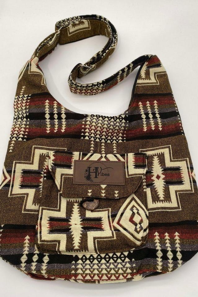 Aztec turquoise shoulder bag
