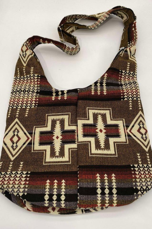 Aztec turquoise shoulder bag