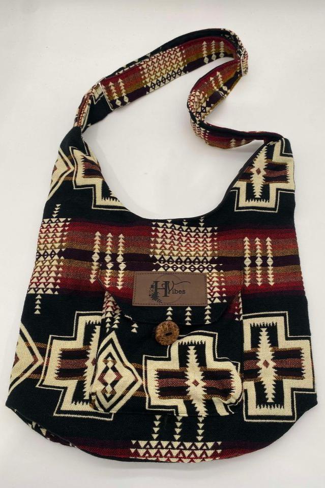 Black shoulder bag