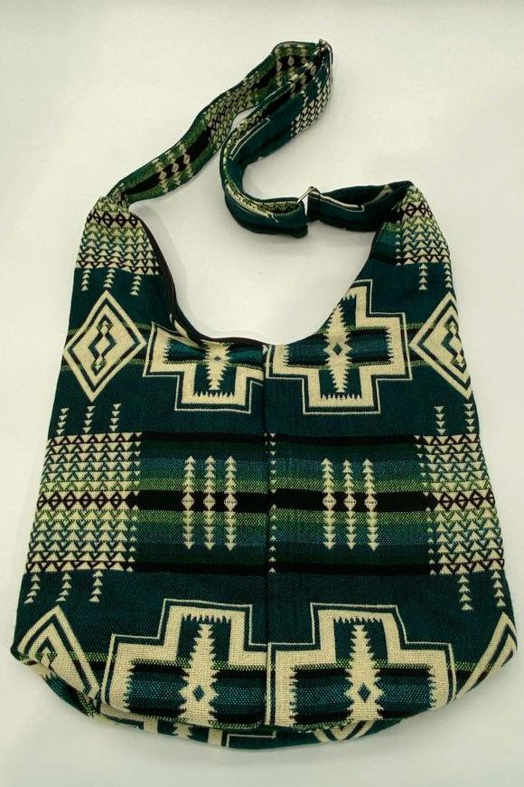 Sac bandoulière vert