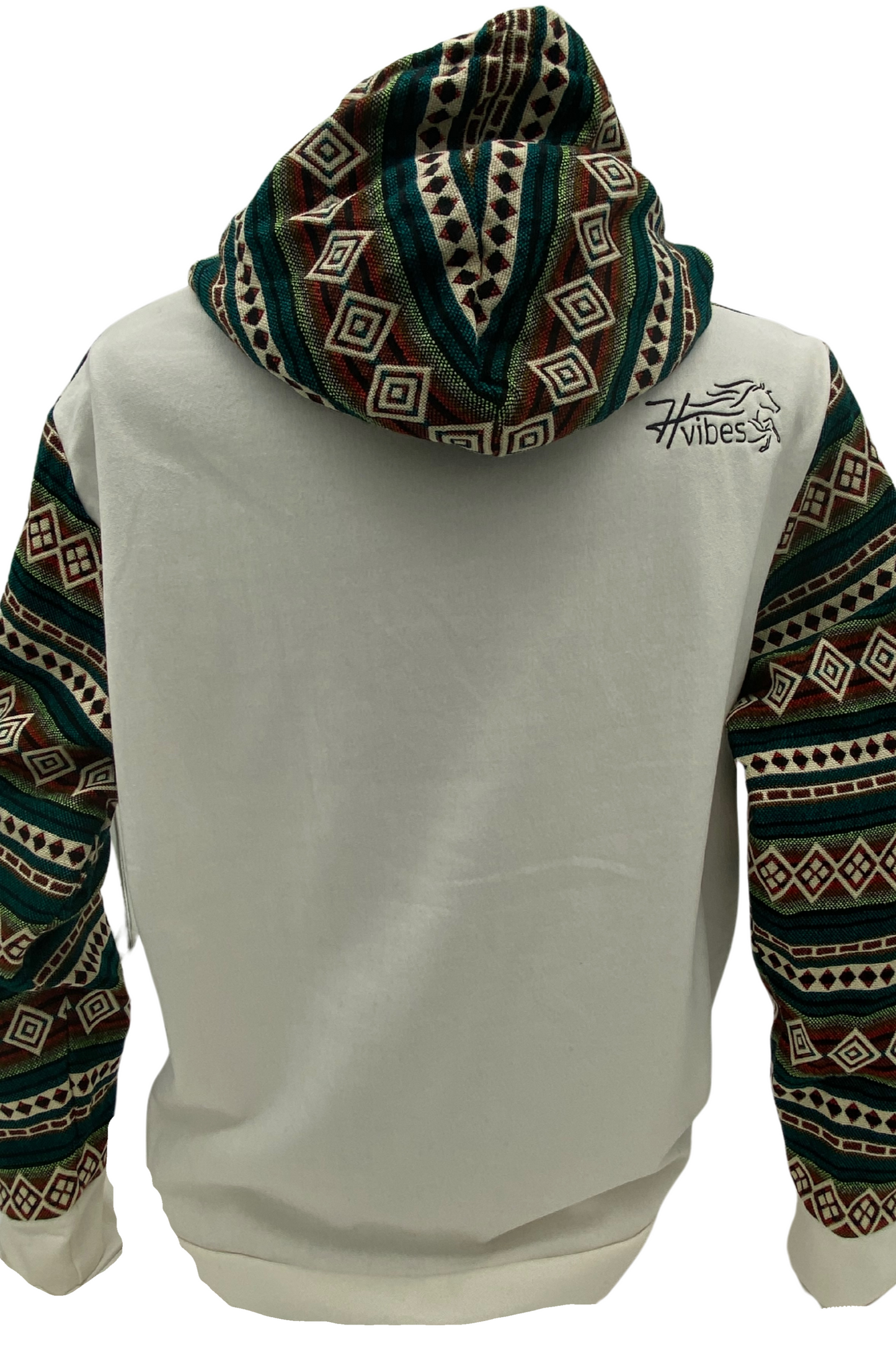 West cotton with white zip