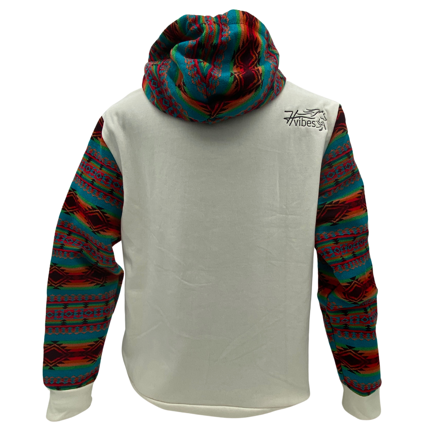 West cotton with white zip