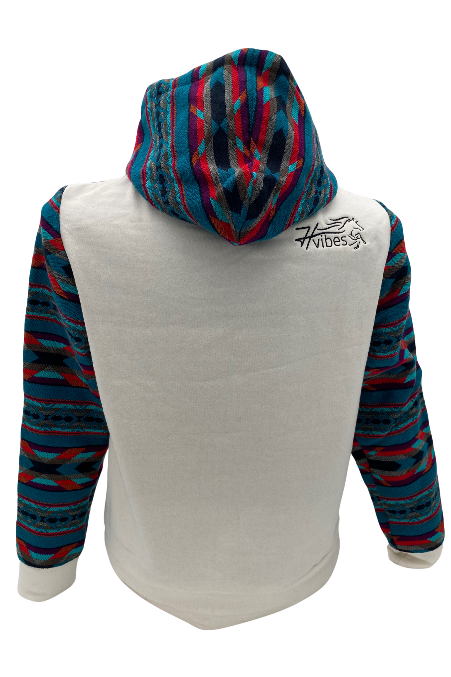 Coton West avec zip blanc