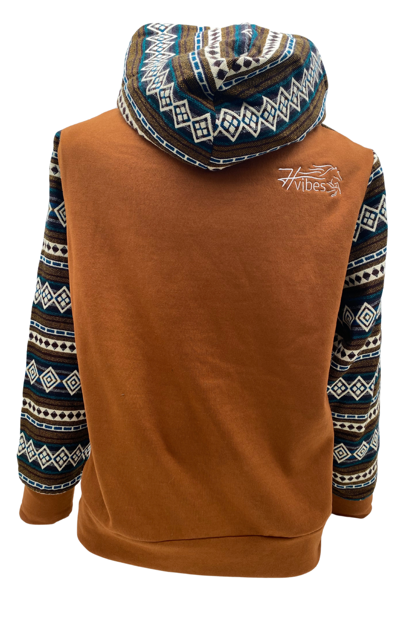 Coton West avec zip brun