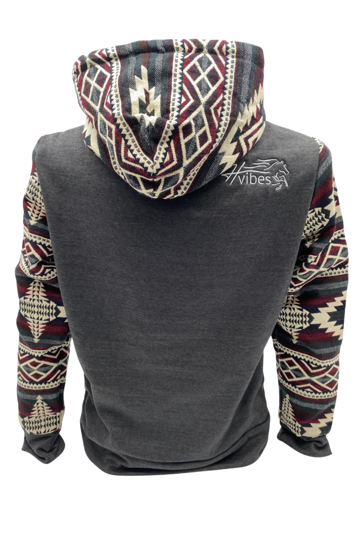 Coton West avec zip gris foncé
