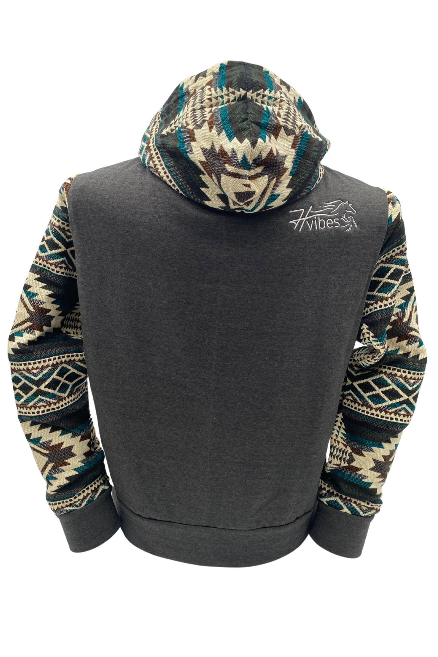 Coton West avec zip gris foncé