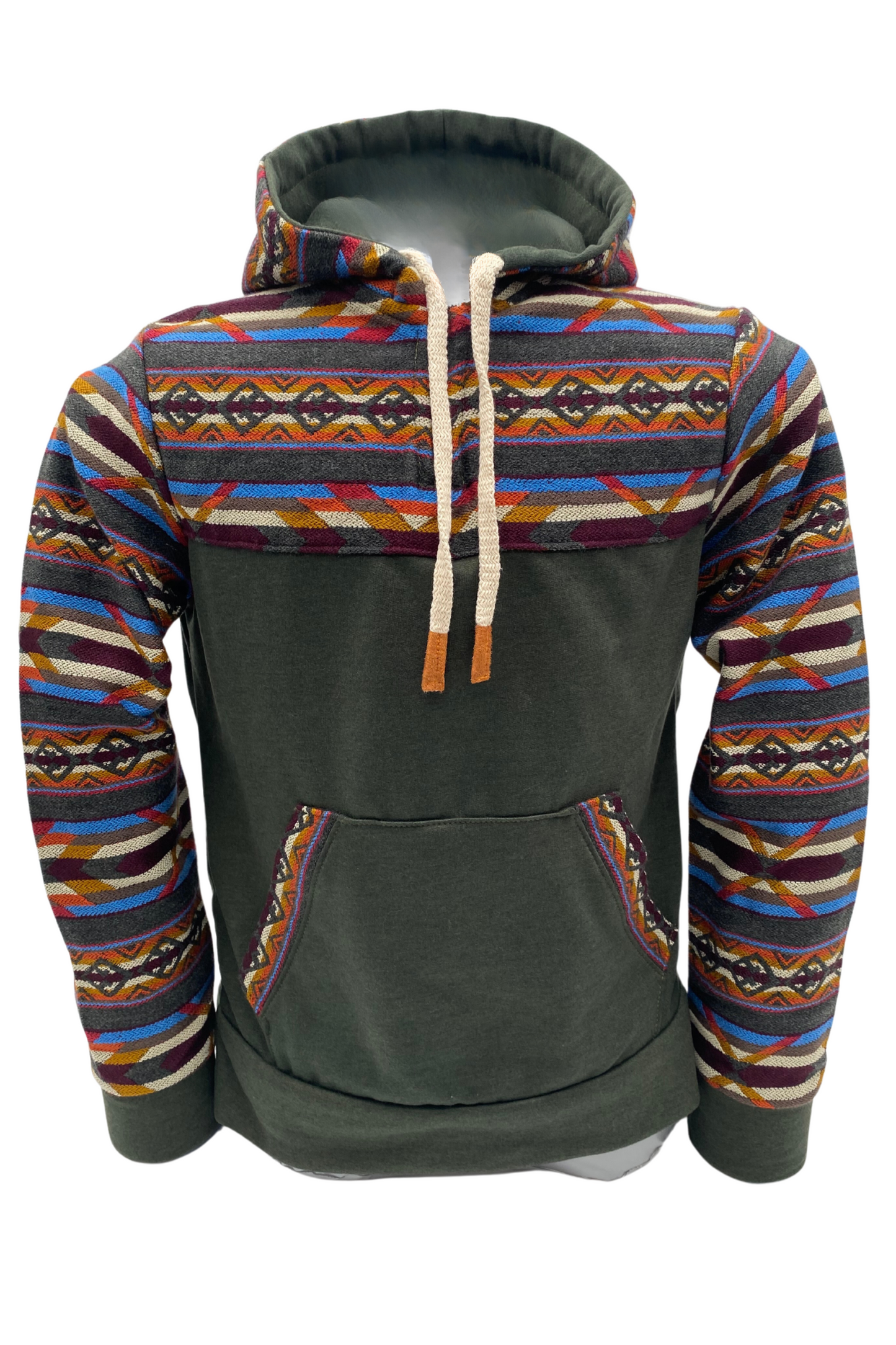 Coton West avec zip kaki