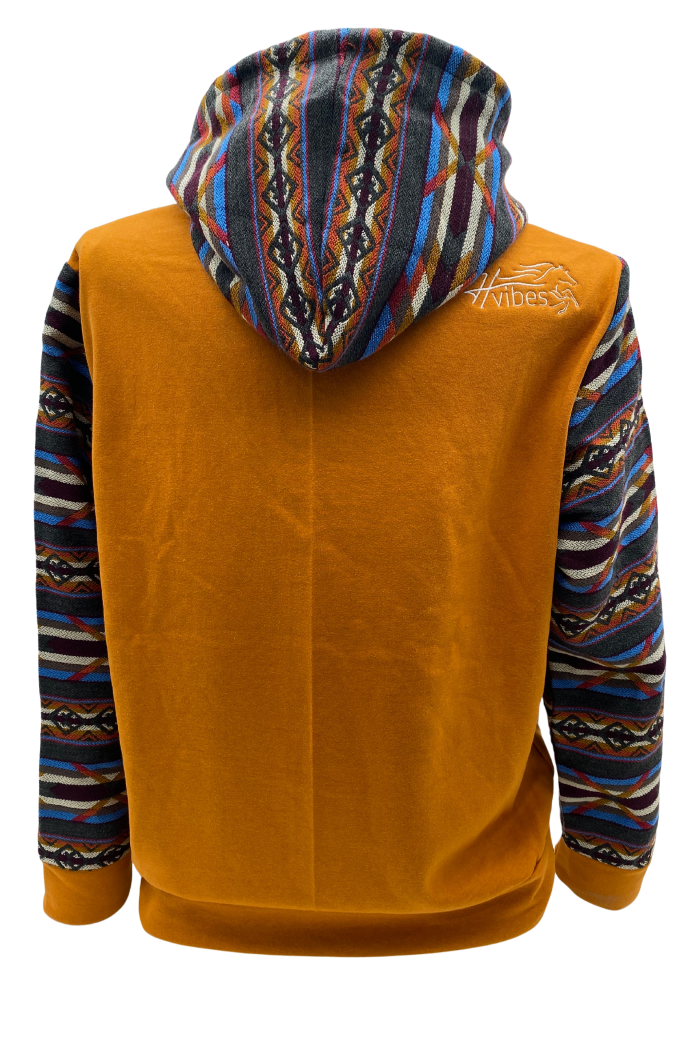 Coton West avec zip orange