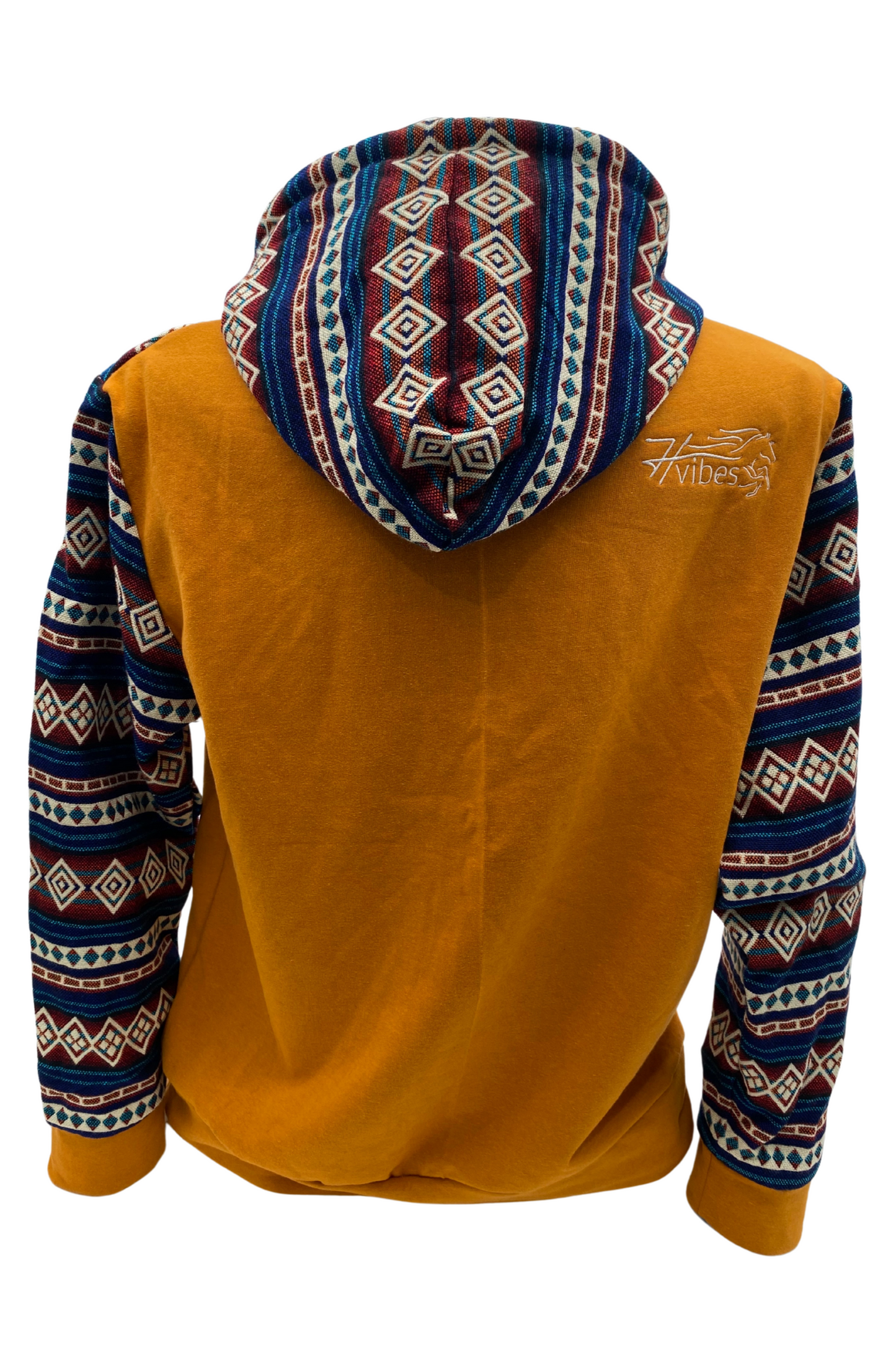 West cotton with orange zip