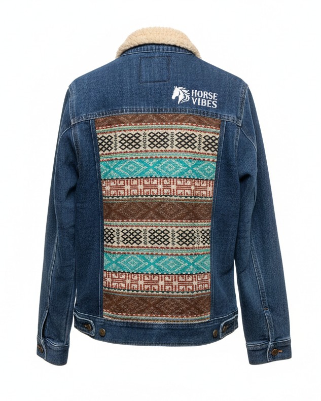 Manteau en jean unisexe 31