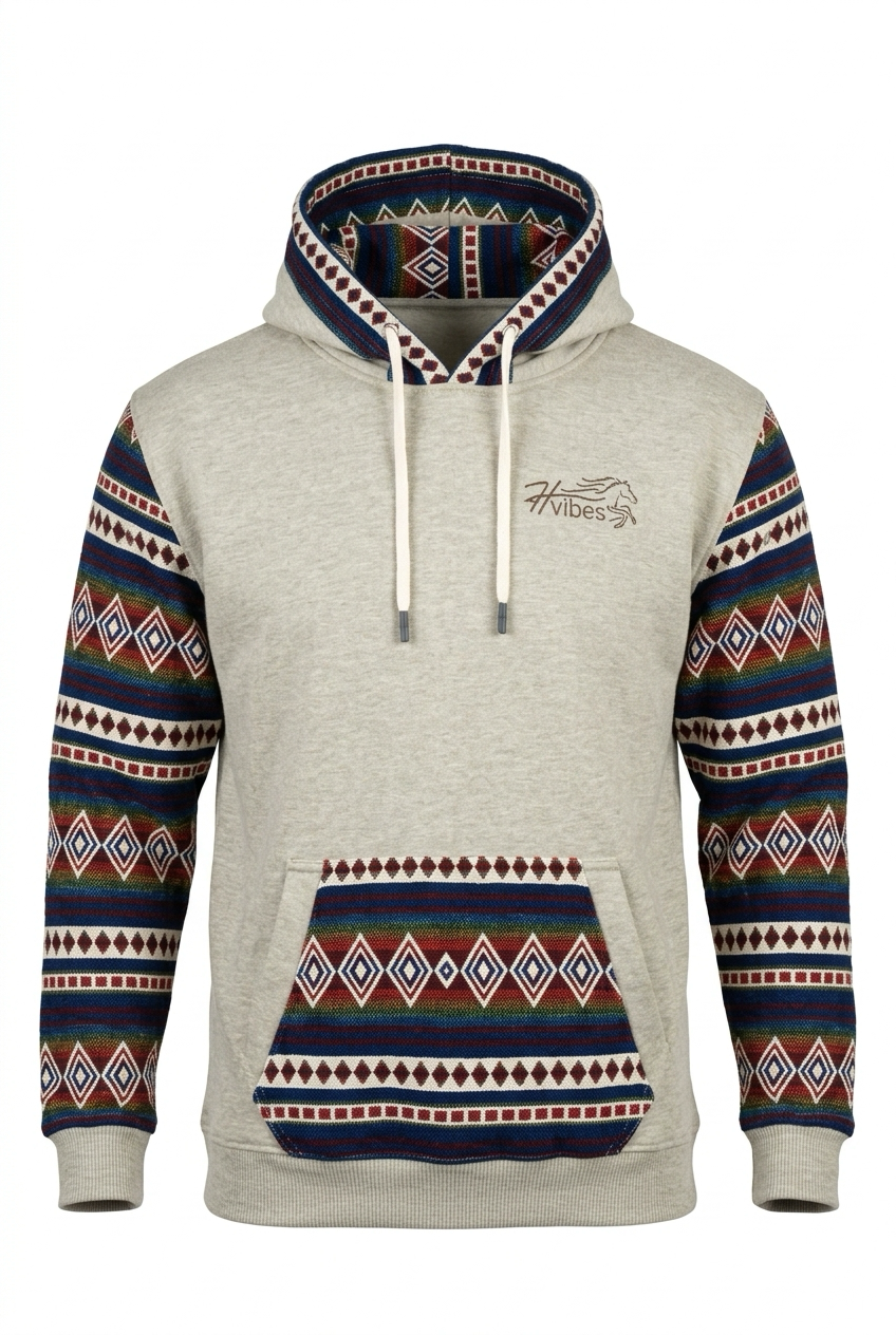 Beige West Hoodie 1