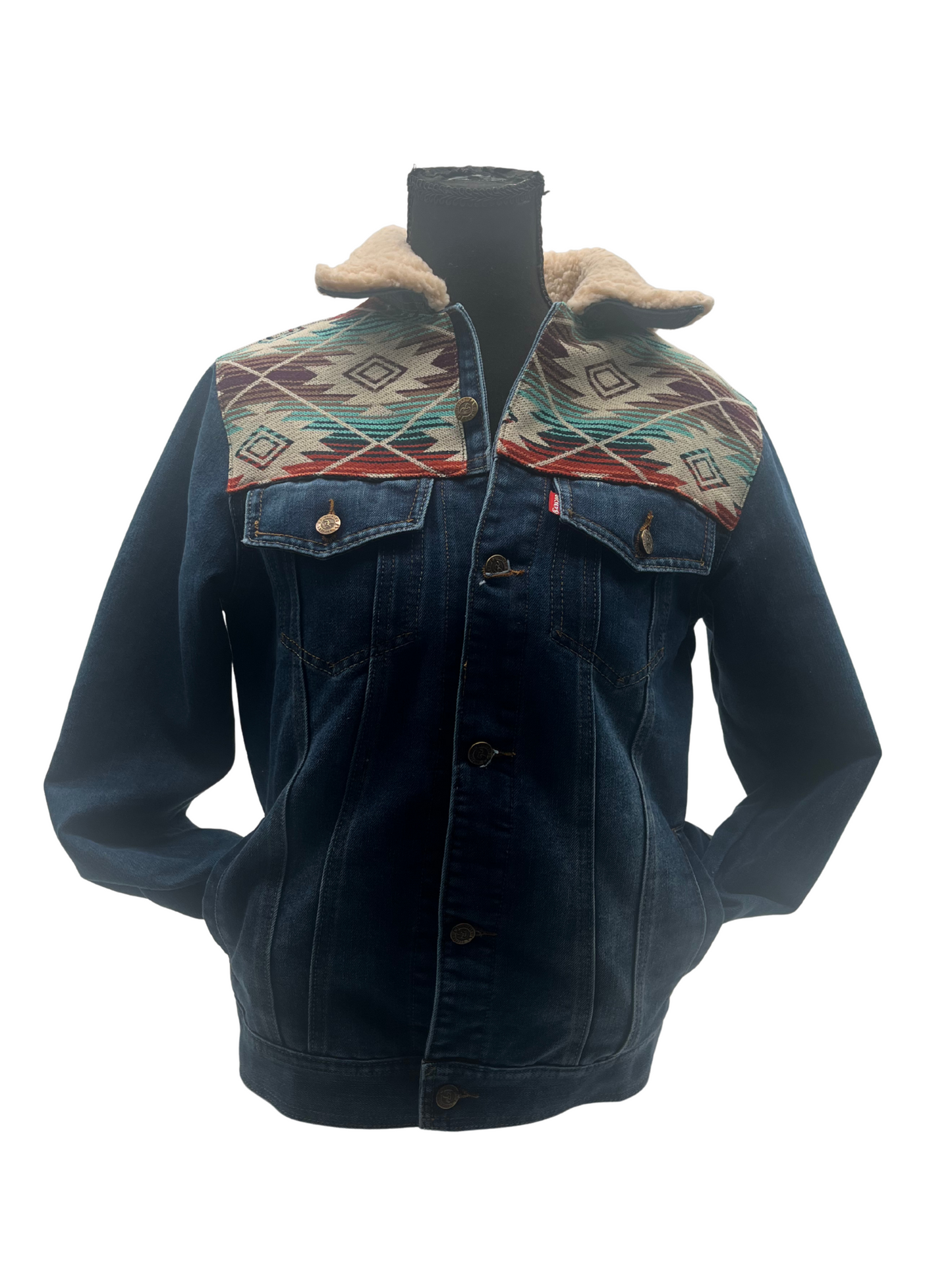 Manteau jeans unisexe 6