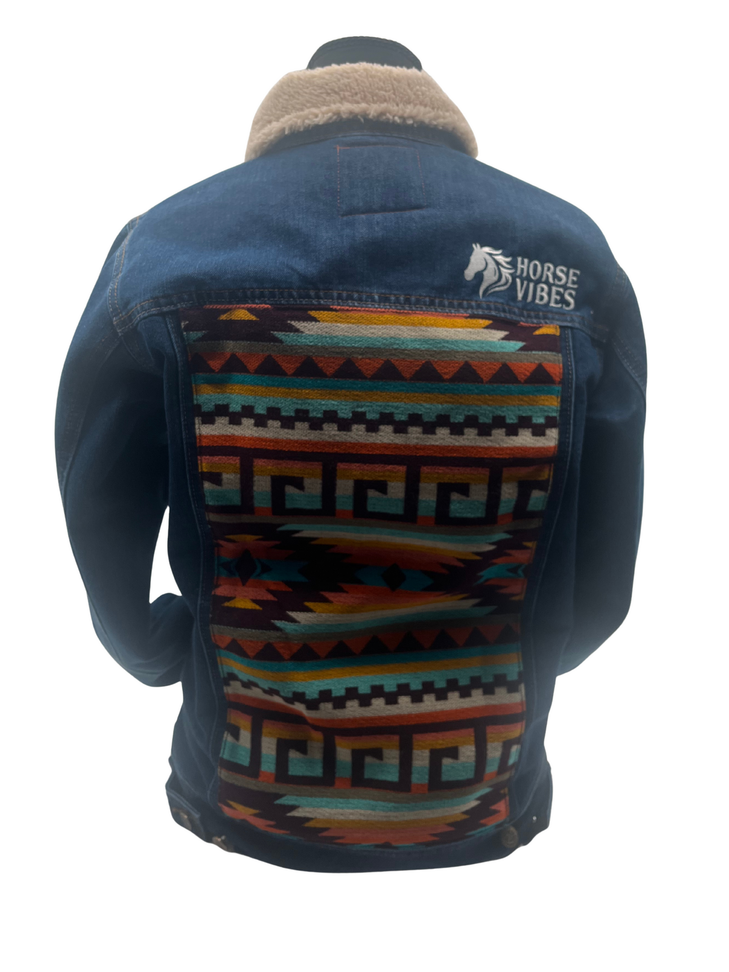 Manteau jeans unisexe 7